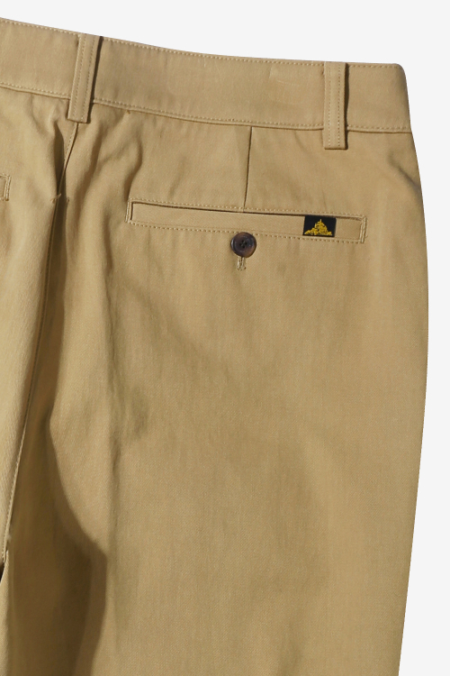 свободный хлопок chino pants_Beige