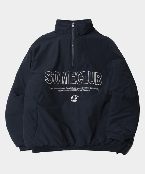Свободный анорак-свитшот на молнии с логотипом, 3COLOR