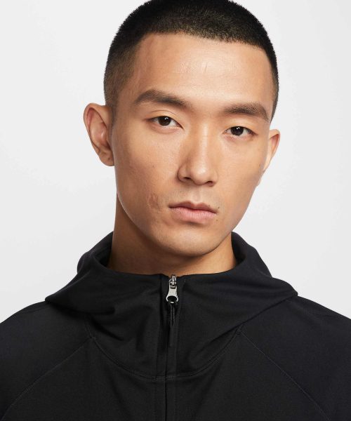 Худи Primary Nano Knit Dri-FIT UV Full-Zip M - Black / II1309-010