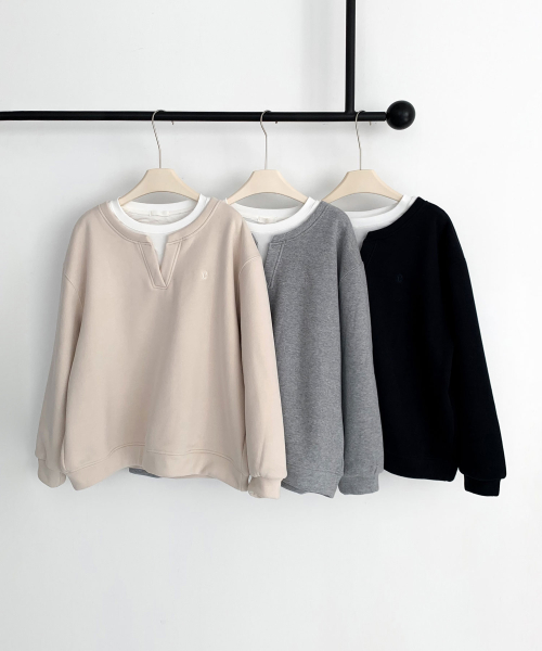 базовый Layer Round свитшот (3colors)