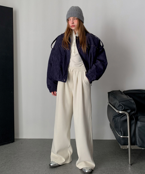 Western Balloon Crop Jumper (2colors)