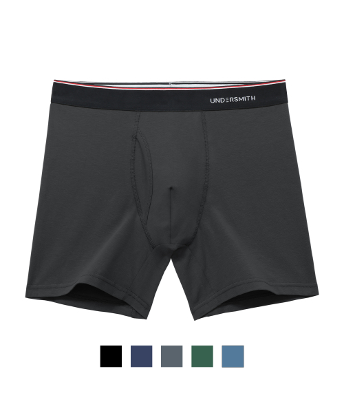 хлопок Boxer Briefs Mens Stretch Trunks