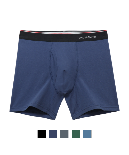 хлопок Boxer Briefs Mens Stretch Trunks