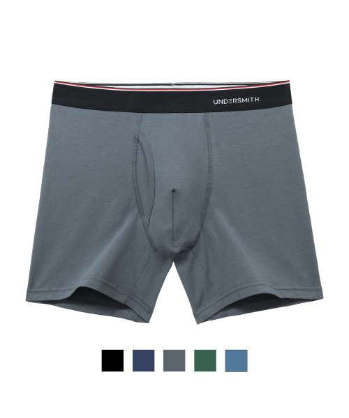 хлопок Boxer Briefs Mens Stretch Trunks