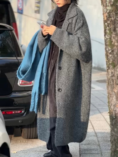 Burky Knit Coat (2C)