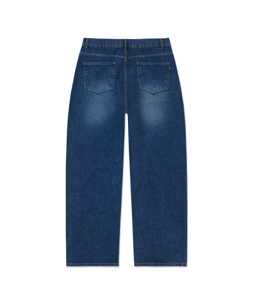 Pocket Denim Pants Relaxed fit_FIT5 MidiBlue