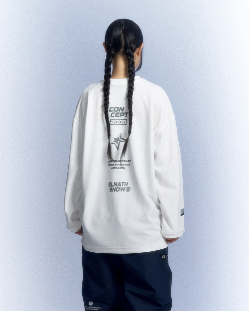 Haas Long Sleeve White