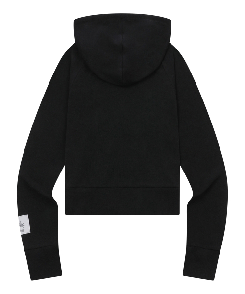 GLEN CROP HOOD ZIP-UP (2COLOR)