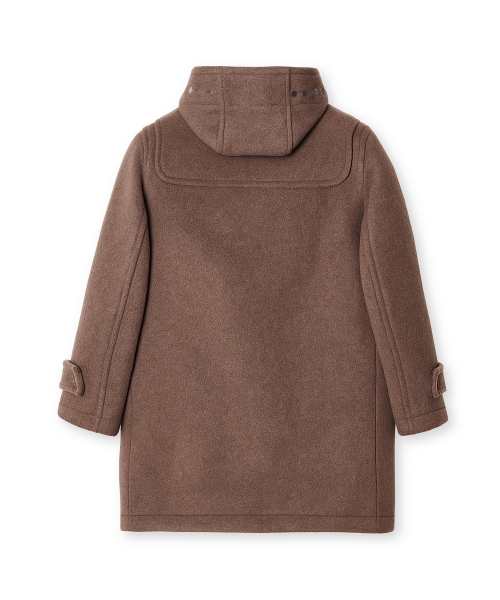 [London Tradition X Edinburgh Club] ERICA MENS DUFFLE COAT [D/MUSHROOM]