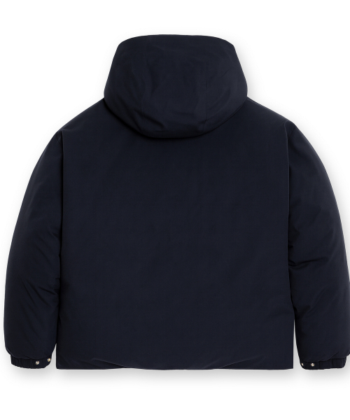 HOODED GOOSE DOWN JUMPER [NAVY]