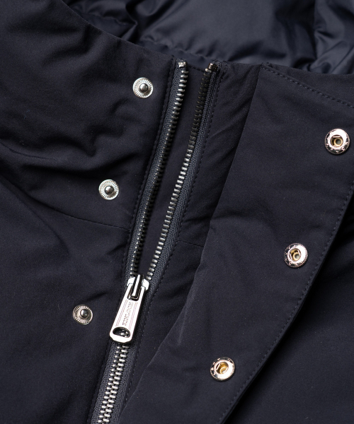 HOODED GOOSE DOWN JUMPER [NAVY]
