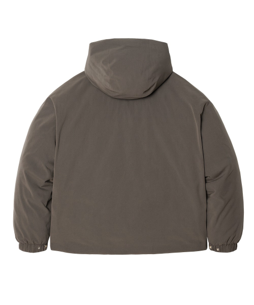 HOODED GOOSE DOWN JUMPER [GRAY]