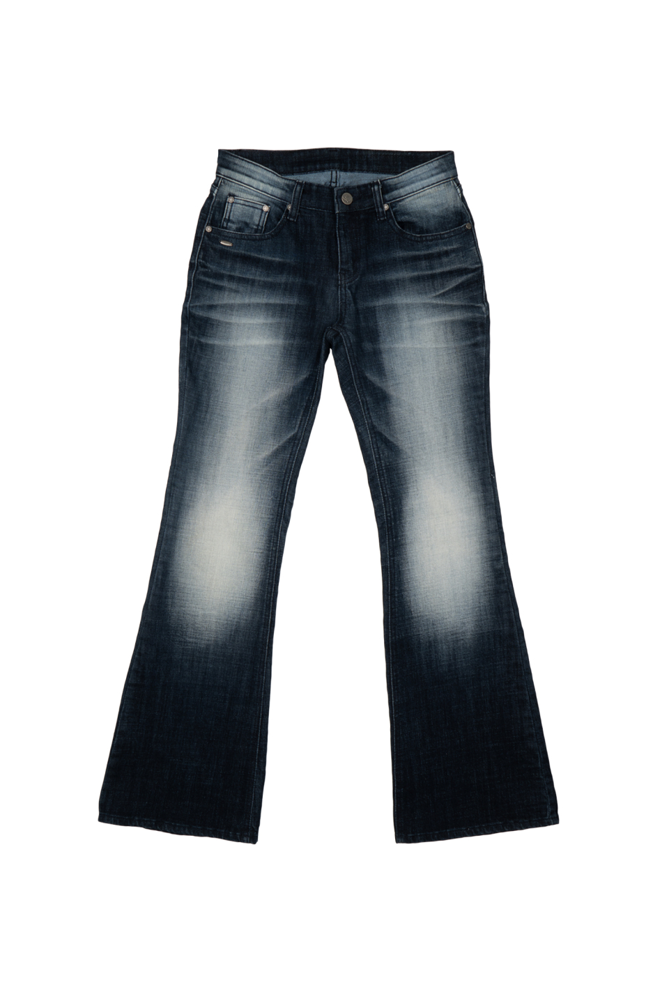 NIGHT WASHING DENIM PANTS (DEEP BLUE)