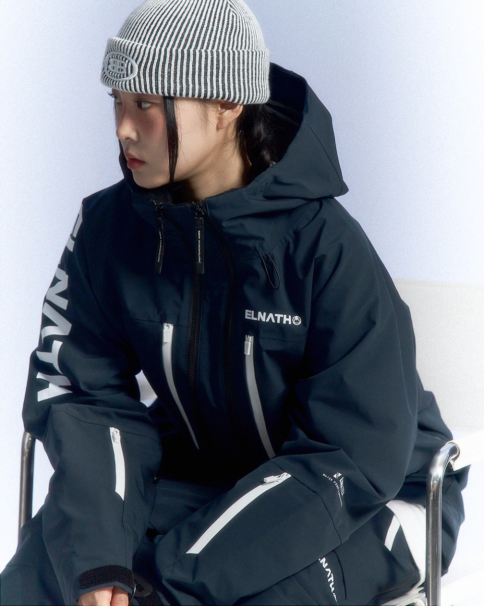 ELNATH エレナス　スノボウェア　Jett Jacket BLACK MUSINSA | ELNATH JETT JACKET PINE