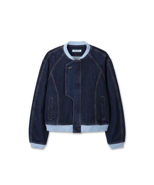 Curved Bomber Jacket