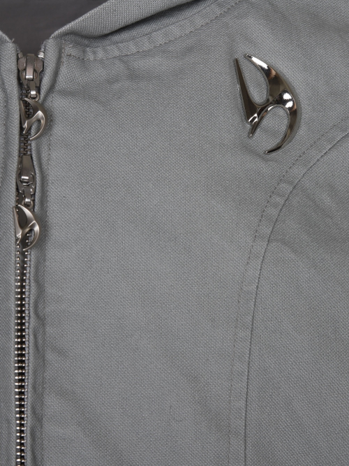 FORM CANVAS ZIP JACKET_CREY