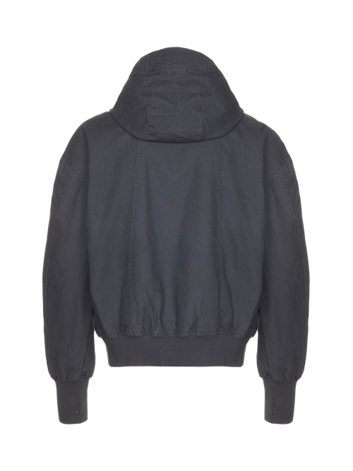 FORM CANVAS ZIP JACKET_CHARCOAL
