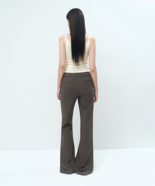 [Cool] Flare [Khaki Brown]