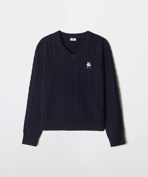 V-neck Sweater_SPKWG12G50