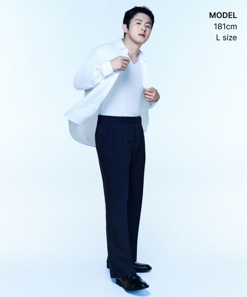 COOLTANDARD MESH FREECUT V NECK SLEEVELESS UNDERSHIRT [WHITE]