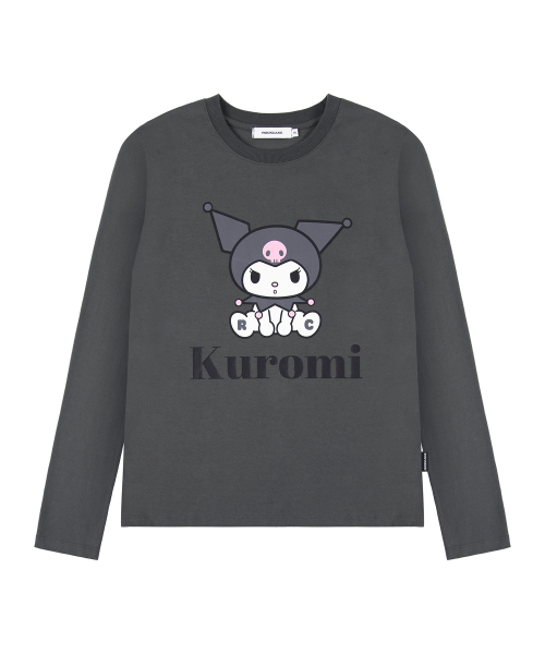 RC Kuromi Top - Charcoal