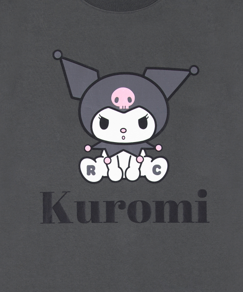 RC Kuromi Top - Charcoal