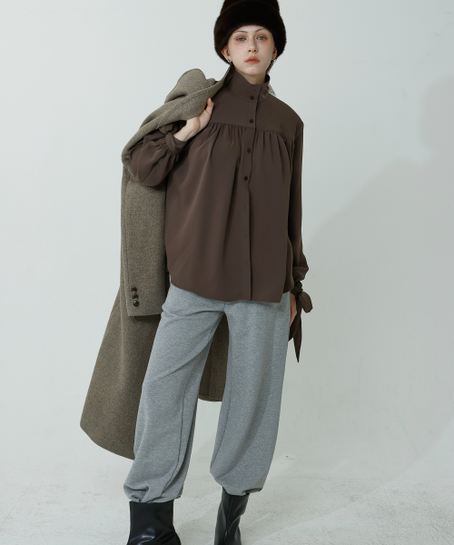 Blouse_Brown
