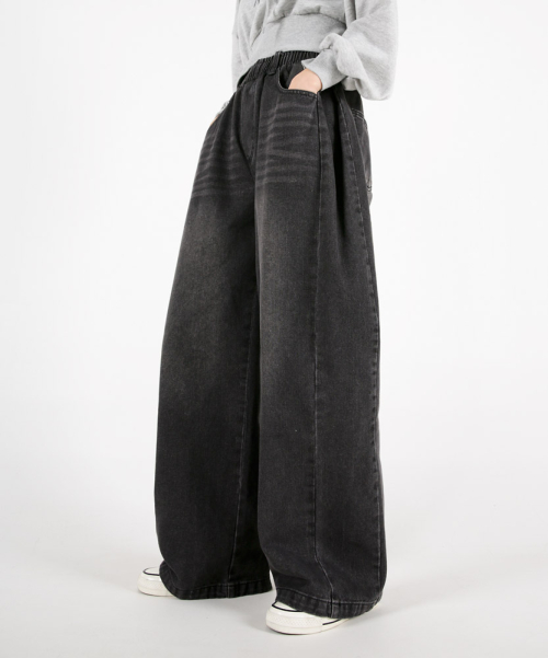 Womens WideDenimJeans 3COLOR