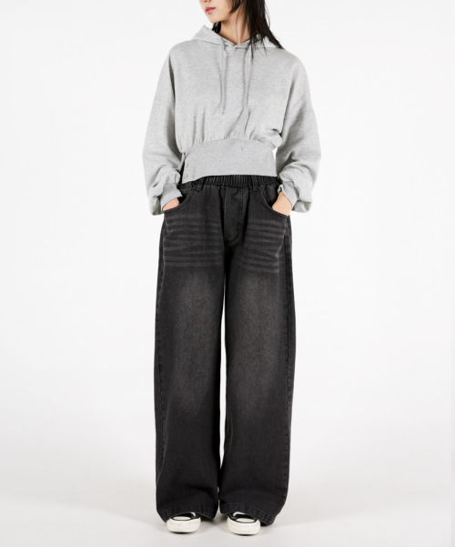 Womens WideDenimJeans 3COLOR