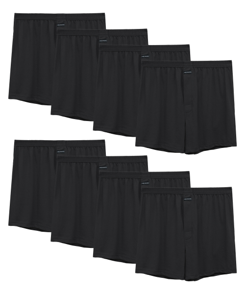 Daily Cotton Stretch Mens Boxer Trunks 8PACK