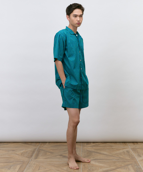 Summit Check Washed Short Shirt