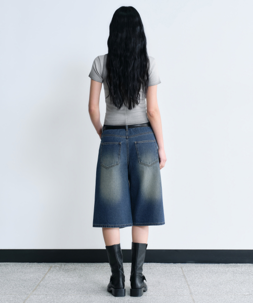 Denim Shorts [Midi ]