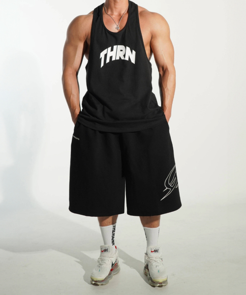 THRN STANDARD ARCH SLEEVELESS [BLACK]