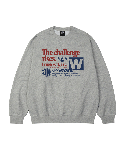 (Fleece) Challenge Oversized _9 COL