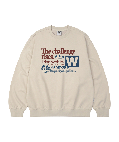 (Fleece) Challenge Oversized _9 COL