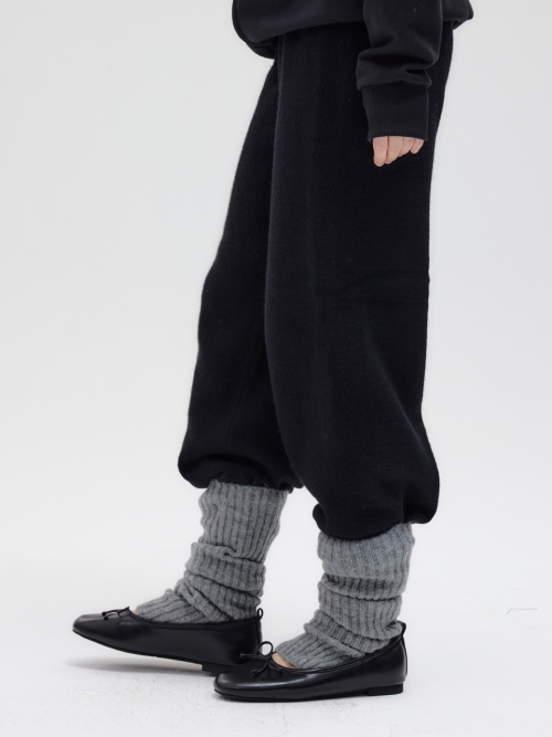 Knit Pants_Black