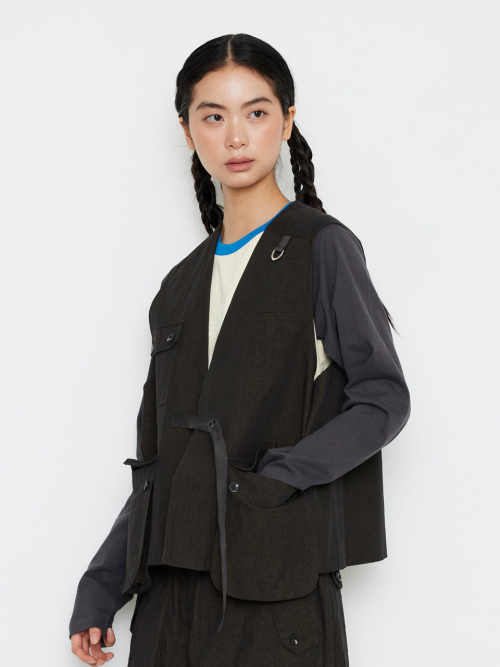 Vest KhakiBlack