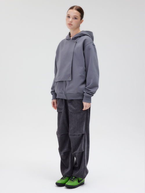 Fleece Zip-up_Gray