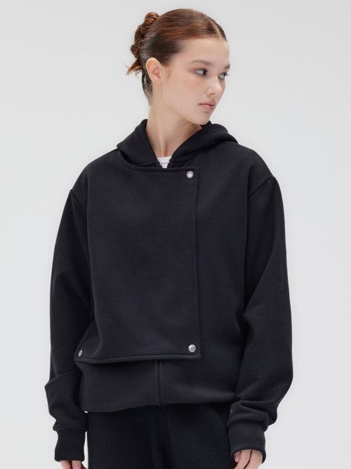 Fleece Zip-up_Black