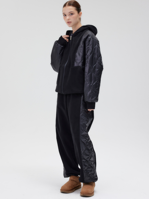 Zip-up_Black&Black