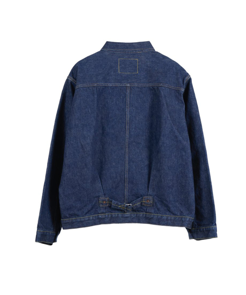 DENIM JACKET ONE WASH - INDIGO