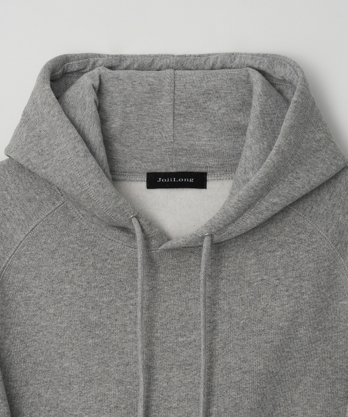 JN345 USA Cotton Reglan Fleece Hoodie - MELANGE