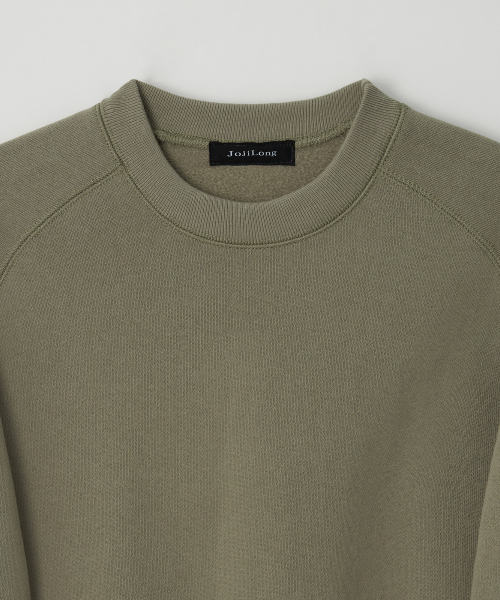 JN346 USA Cotton Reglan Sweatshirt - KHAKI BEIGE
