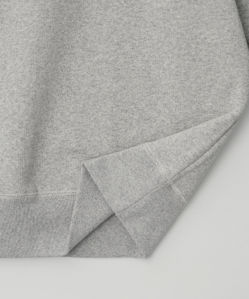 JN346 USA Cotton Reglan Sweatshirt - LIGHT MELANGE