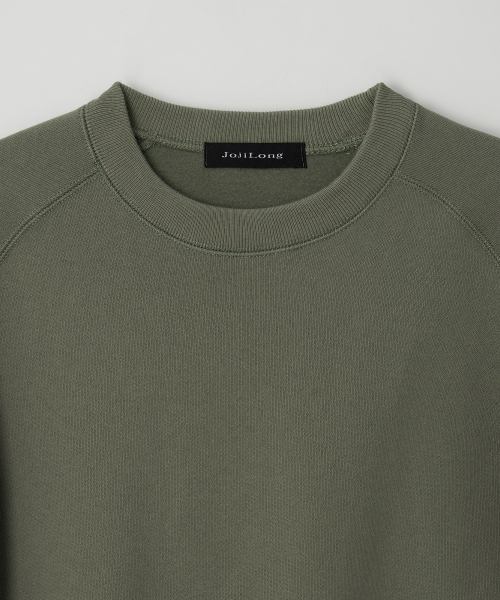 JN346 USA Cotton Reglan Sweatshirt - OLIVE