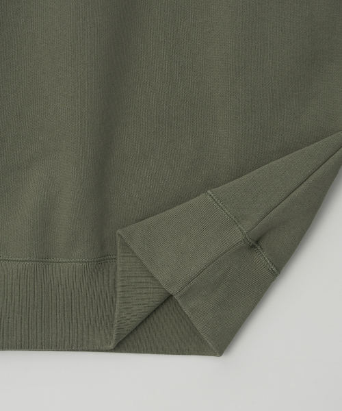 JN346 USA Cotton Reglan Sweatshirt - OLIVE