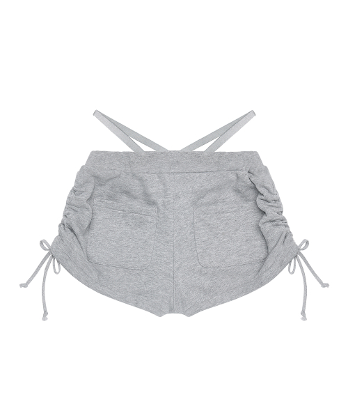 Шорты Shadow Loop Short Pants_Melange Gray