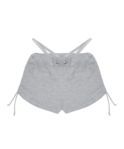 Шорты Shadow Loop Short Pants_Melange Gray