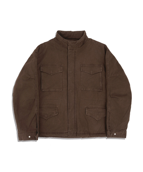 Утепленная куртка M65 с винтажной стиркой Light Khaki