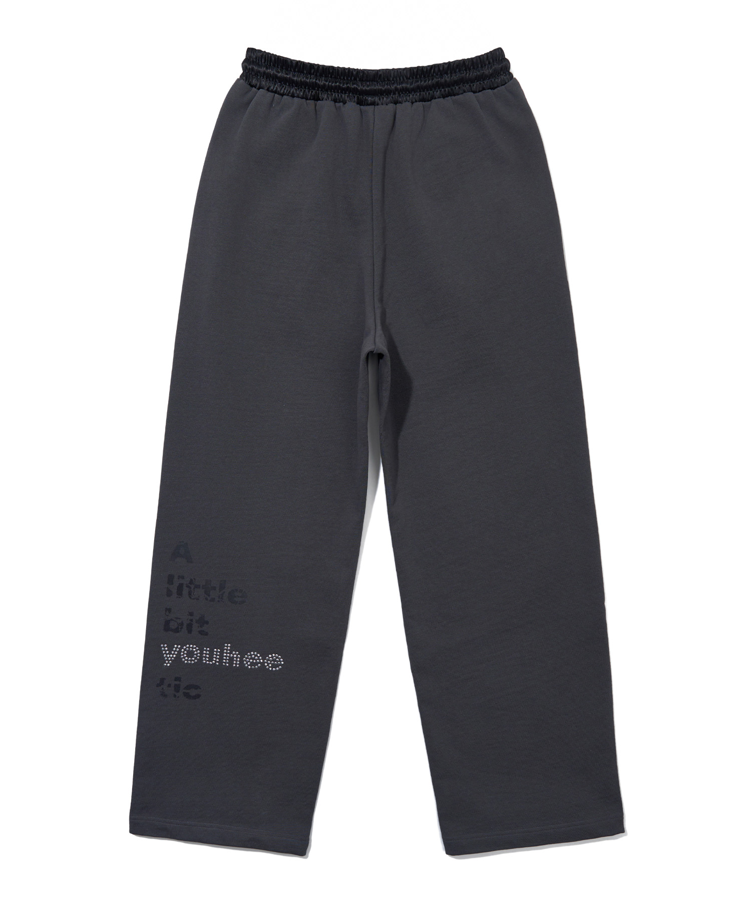 YOUHEETIC HOTFIX SWEATPANTS_CHARCOAL